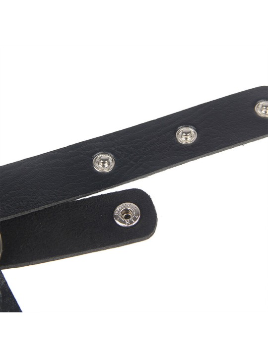 SUBBLIME ARNES DE PECHO CADENAS CUERO NEGRO TALLA UNICA