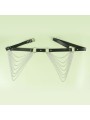 SUBBLIME CINTURON DE CADENAS CUERO NEGRO TALLA UNICA