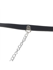 SUBBLIME ARNES FORMA CINTURON CUERO NEGRO TALLA UNICA