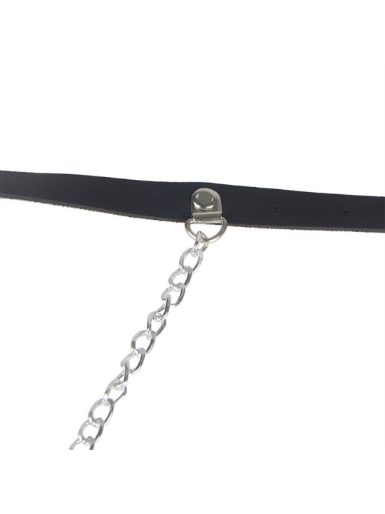 SUBBLIME ARNES FORMA CINTURON CUERO NEGRO TALLA UNICA