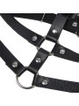 SUBBLIME ARNES DE PECHO ANILLAS DE CUERO NEGRO TALLA UNICA