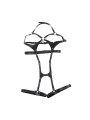 SUBBLIME ARNES CUERPO ENTERO CON HEBILLAS CUERO NEGRO TALLA UNICA