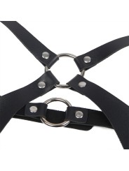 SUBBLIME ARNES CUERPO ENTERO CON HEBILLAS CUERO NEGRO TALLA UNICA
