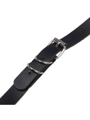 SUBBLIME ARNES CUERPO ENTERO CON HEBILLAS CUERO NEGRO TALLA UNICA
