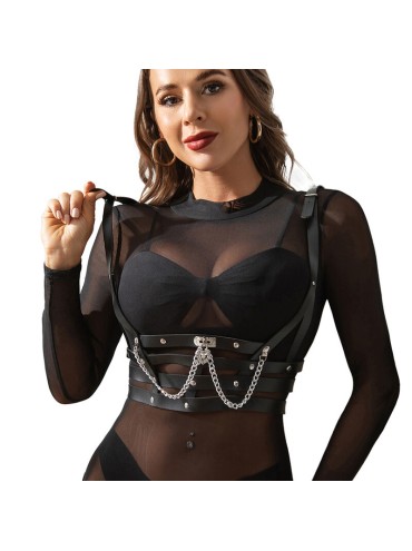 SUBBLIME ARNES FORMA CORSET DETALLE CADENAS TALLA UNICA