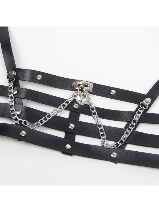 SUBBLIME ARNES FORMA CORSET DETALLE CADENAS TALLA UNICA
