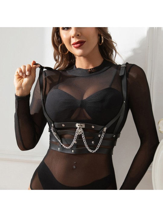 SUBBLIME ARNES FORMA CORSET DETALLE CADENAS TALLA UNICA