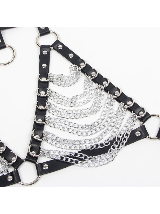 SUBBLIME ARNES SUJETADOR Y COLLAR CON CADENAS TALLA UNICA