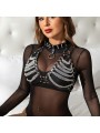 SUBBLIME ARNES SUJETADOR Y COLLAR CON CADENAS TALLA UNICA