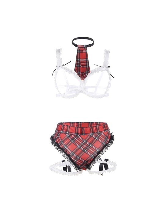 SUBBLIME DISFRAZ DE COLEGIALA SEXY CON SUJETADOR L XL