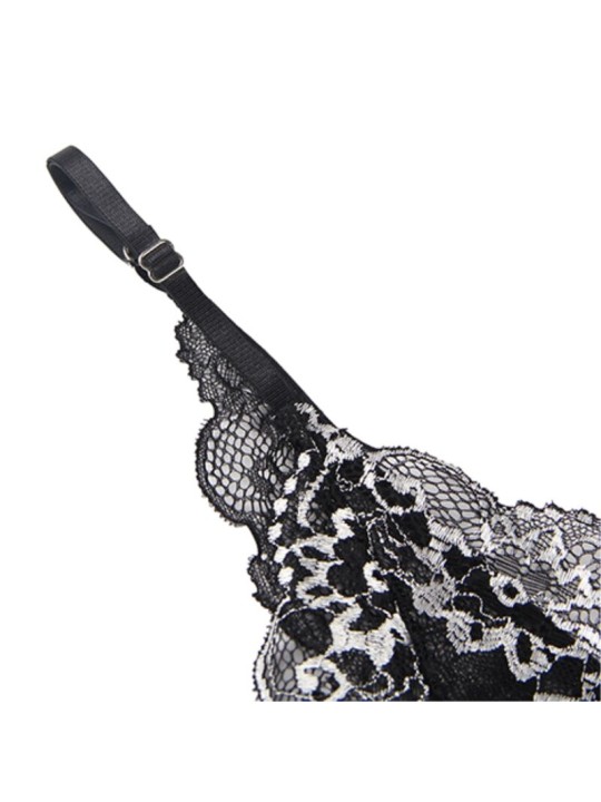 SUBBLIME BABYDOLL TELA TUL PECHO ENCAJE S M