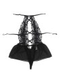 SUBBLIME TEDDY CUELLO HALTER ESPALDA DESCUBIERTA ENCAJE NEGRO S M