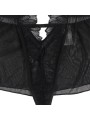 SUBBLIME TEDDY CUELLO HALTER ESPALDA DESCUBIERTA ENCAJE NEGRO S M