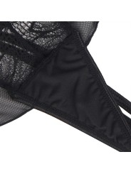 SUBBLIME TEDDY CUELLO HALTER ESPALDA DESCUBIERTA ENCAJE NEGRO S M