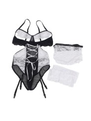 SUBBLIME DISFRAZ SIRVIENTA BODY S M