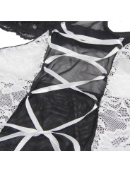 SUBBLIME DISFRAZ SIRVIENTA BODY S M