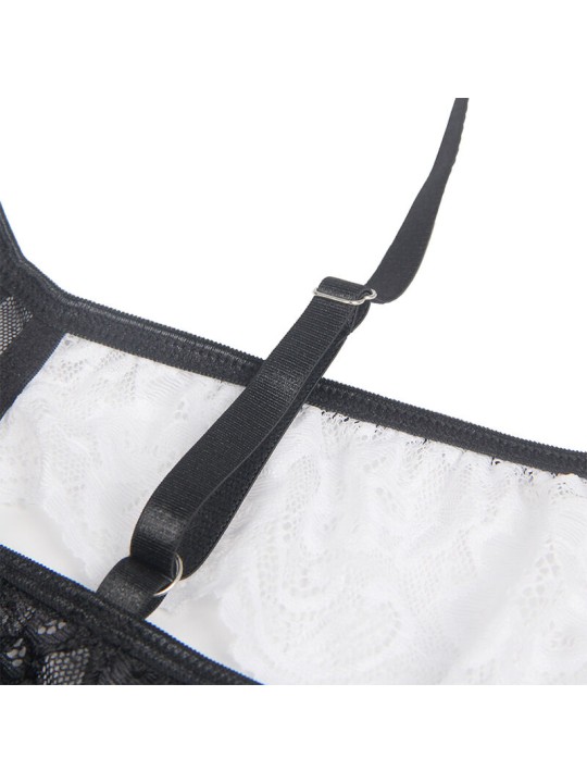 SUBBLIME DISFRAZ SIRVIENTA BODY S M