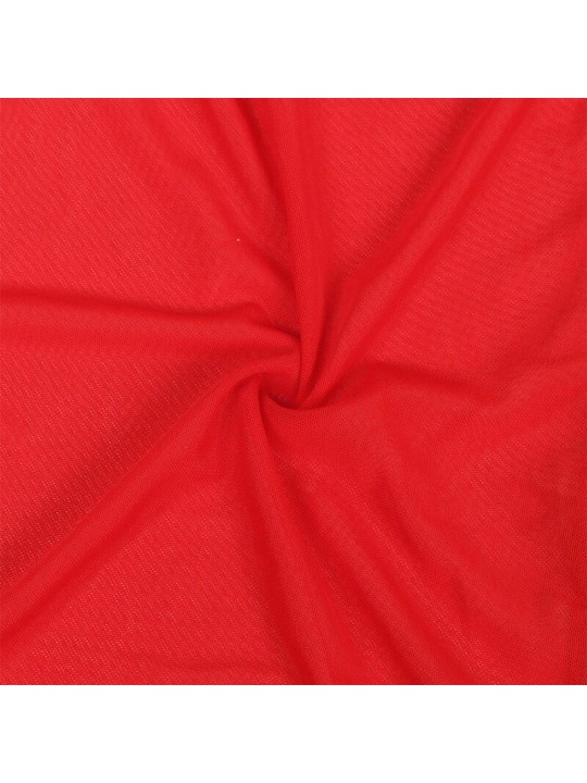 SUBBLIME BATA TELA TRANSPARENTE DETALLE ENCAJE ROJO S M