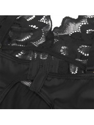 SUBBLIME BABYDOLL CON ESTAMPADO FLORAL PECHO NEGRO S M