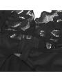 SUBBLIME BABYDOLL CON ESTAMPADO FLORAL PECHO NEGRO S M