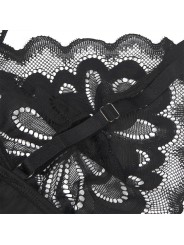 SUBBLIME BABYDOLL CON ESTAMPADO FLORAL PECHO NEGRO S M