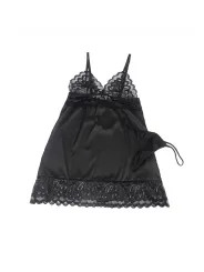 SUBBLIME BABYDOLL CON ESTAMPADO FLORAL PECHO NEGRO S M