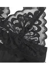 SUBBLIME BABYDOLL CON ESTAMPADO FLORAL PECHO NEGRO S M