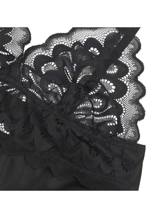 SUBBLIME BABYDOLL CON ESTAMPADO FLORAL PECHO NEGRO S M