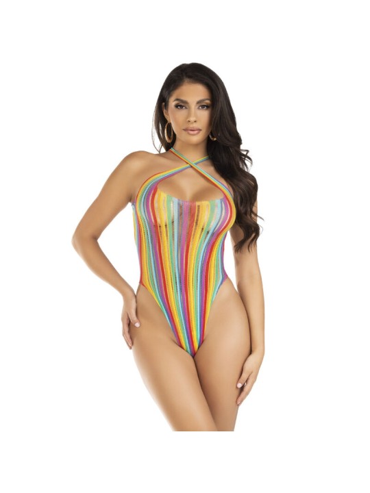 LEG AVENUE BODY CRUZADO MULTICOLOR