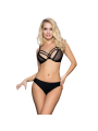 SUBBLIME SET DOS PIEZAS SUJETADOR TRANSPARENCIAS Y TIRAS S M