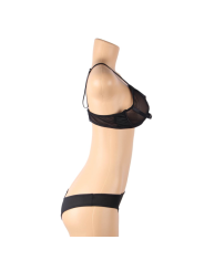 SUBBLIME SET DOS PIEZAS SUJETADOR TRANSPARENCIAS Y TIRAS S M