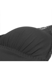 SUBBLIME TEDDY DETALLE ENCAJE FLORAL NEGRO S M