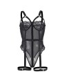 SUBBLIME TEDDY CON LIGUERO DETALLE TIRAS PECHO NEGRO S M