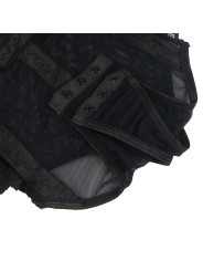 SUBBLIME TEDDY CON LIGUERO DETALLE TIRAS PECHO NEGRO S M