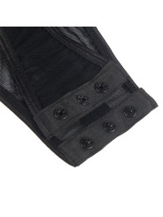 SUBBLIME TEDDY CON LIGUERO DETALLE TIRAS PECHO NEGRO S M