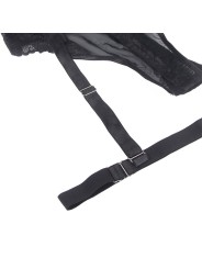 SUBBLIME TEDDY CON LIGUERO DETALLE TIRAS PECHO NEGRO S M