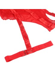 SUBBLIME TEDDY CON LIGUERO DETALLE TIRAS PECHO ROJO S M