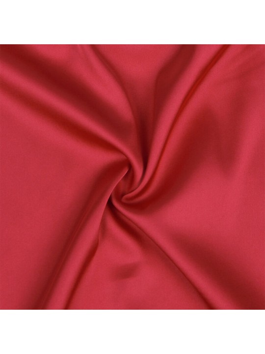 SUBBLIME BABYDOLL SATINADO CON ENCAJE ROJO S M