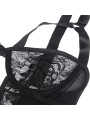 SUBBLIME TEDDY CON LIGA DETALLE ENCAJES Y TIRAS NEGRO S M