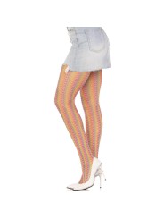 LEG AVENUE MEDIAS DE CROCHET MULTICOLOR