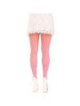 LEG AVENUE MEDIAS CON ABERTURAS CORAZON LAZOS ROSA