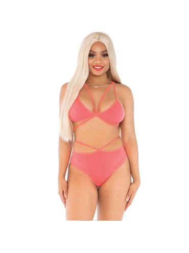 LEG AVENUE TOP BRAGAS CON TIRANTES AMARILLO