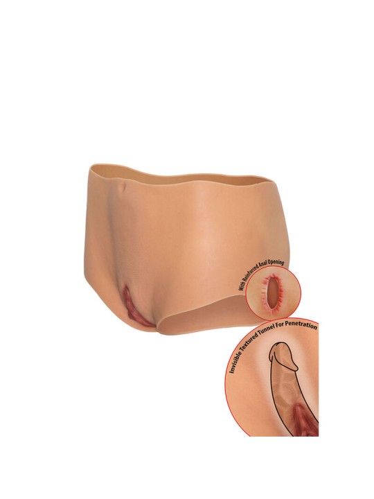 HIDDEN DESIRE ALTER EGO BRAGA VAGINA Y ANO ABIERTA CINTURA MEDIA NATURAL