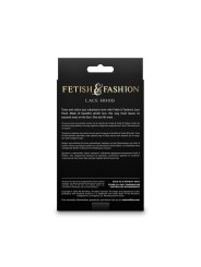 NS NOVELTIES FETISH FASHION PASAMONTANAS DE ENCAJE NEGRO