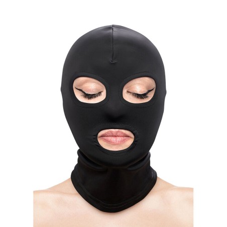NS NOVELTIES FETISH FASHION PASAMONTANAS APERTURA DE OJOS Y BOCA NYLON NEGRO