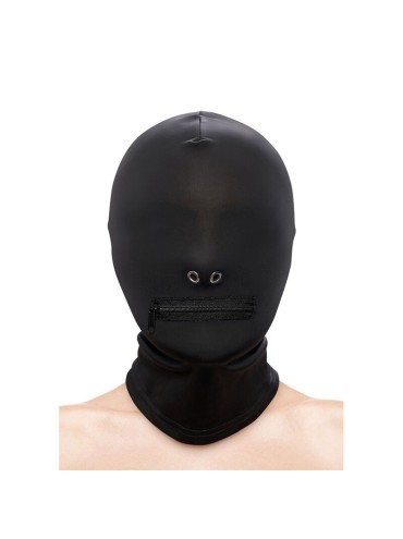 NS NOVELTIES FETISH FASHION PASAMONTANAS COMPLETO CON CREMALLERA NYLON NEGRO