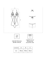 LIVCO CORSETTI FASHION LUISINA LC 20217 BODY NEGRO TALLA UNICA