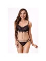 LIVCO CORSETTI FASHION NERINA 20240 SUJETADOR TANGA NEGRO S M
