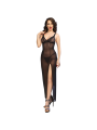 CHILIROSE CR 4723 BABYDOLL LARGO TANGA NEGRO S