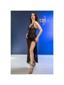 CHILIROSE CR 4723 BABYDOLL LARGO TANGA NEGRO S